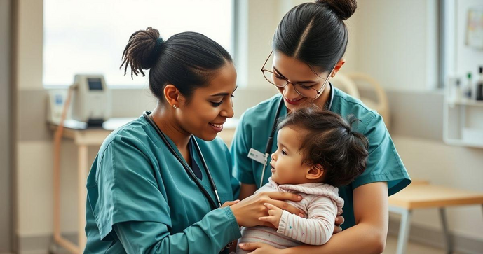 O Papel Fundamental da Enfermeira Pediatra na Saúde Infantil O Papel Fundamental da Enfermeira Pediatra na Saúde Infantil